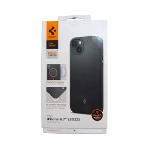 A1-O Spigen Core Armor‎ Series Case for Apple iPhone 14/15 Plus  - Black